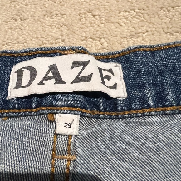 daze blue straight leg jeans - Picture 3 of 3